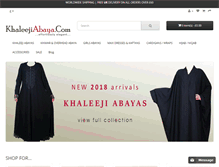 Tablet Screenshot of khaleejiabaya.com